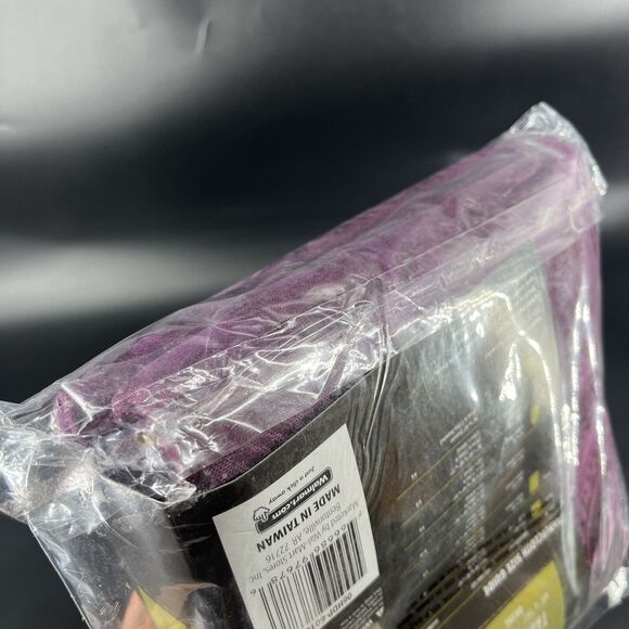 Harvest Paisley Damask Tablecloth 60 x 102" Oblong Vintage Wal-mart Plum Purple - Picture 9 of 10